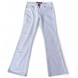 dELiA*s White Flare Jeans